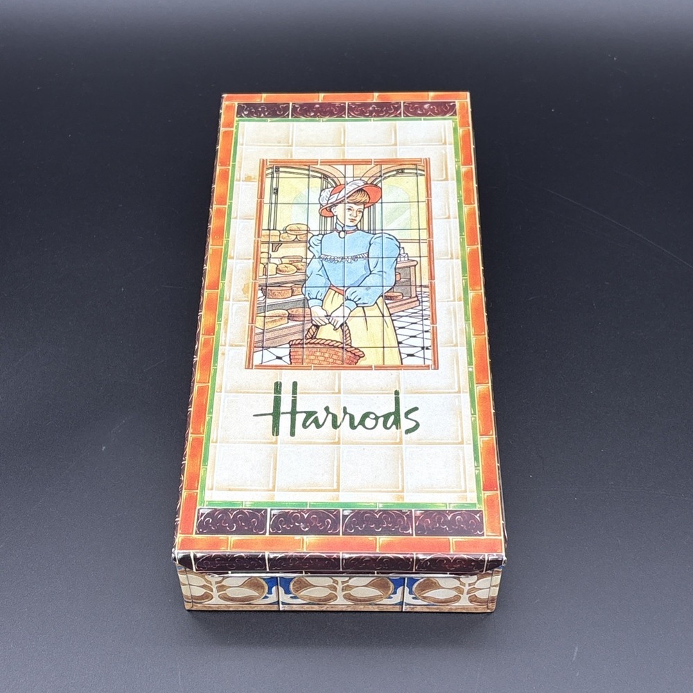Vintage 1984 Harrods London Shortbread Tin – Ian Logan Design